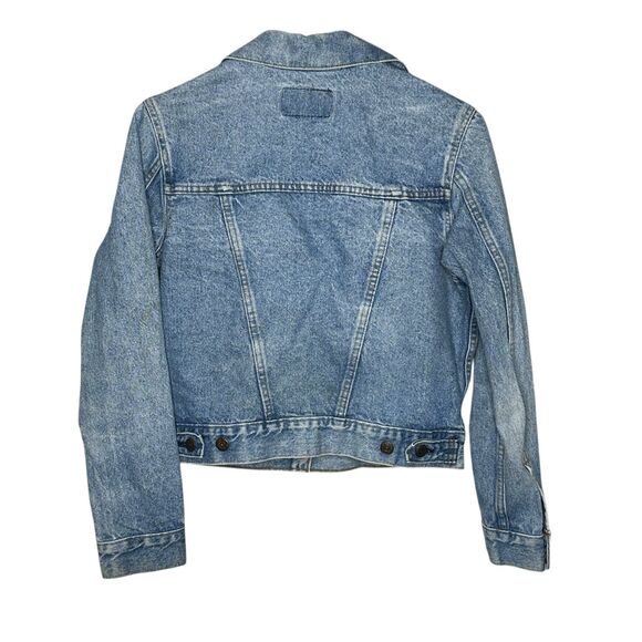 Vintage 70s/80s Levi’s USA-Made Denim Trucker Jacket Size Large - Picture 3 of 12